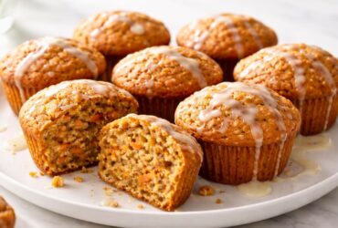 100 Calories Carrot Cake Muffins Recipe
