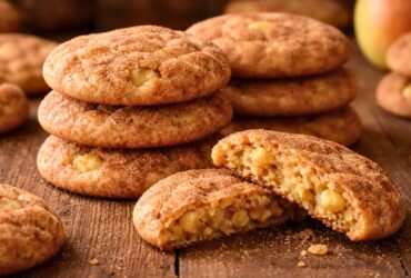 Apple Cinnamon Snickerdoodle Cookies Recipe