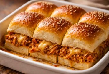 BBQ Chicken Sliders Hawaiian Rolls Recipe