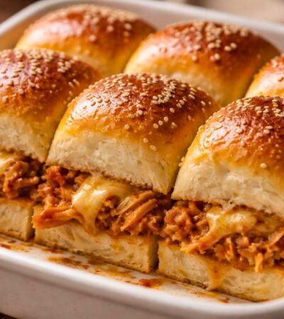 BBQ Chicken Sliders Hawaiian Rolls Recipe
