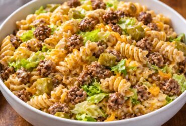 Big Mac Pasta Salad Recipe