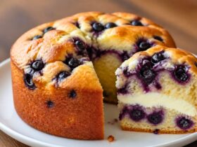 Blueberry Cream Cheese Muffin Cake Recipe