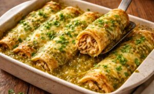 Chicken Enchiladas with Green Sauce Recipe