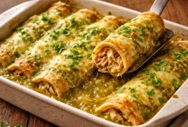 Chicken Enchiladas with Green Sauce Recipe