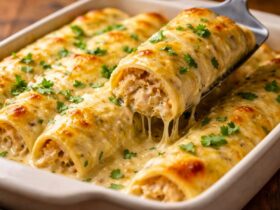 Chicken Enchiladas with White Sauce Recipe