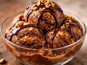 Chocolate Peanut Butter Ice Cream Recipe