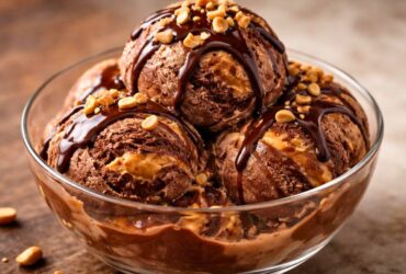 Chocolate Peanut Butter Ice Cream Recipe