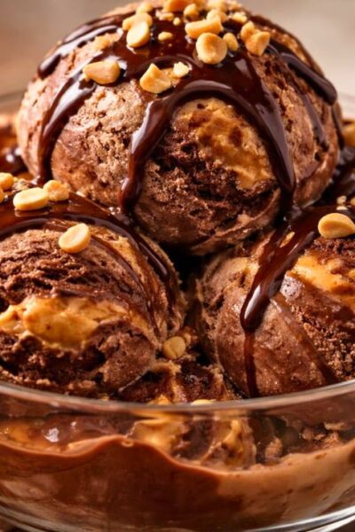 Chocolate Peanut Butter Ice Cream Recipe