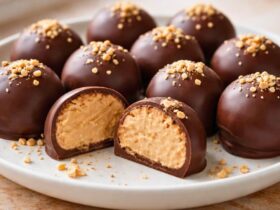 Creamy No-Bake Peanut Butter Cheesecake Balls Recipe