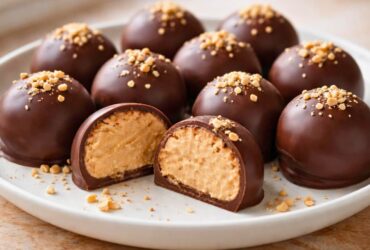 Creamy No-Bake Peanut Butter Cheesecake Balls Recipe