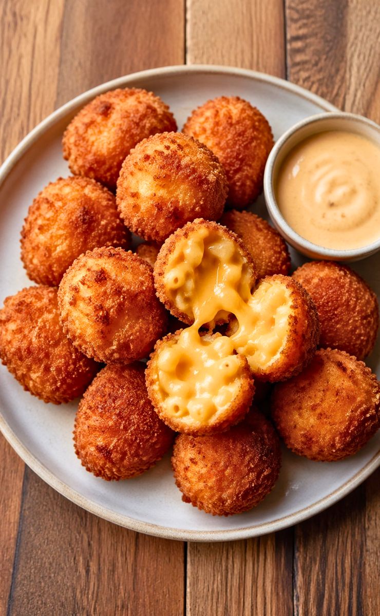 Crispy Fried Mac and Cheese Bites Recipe