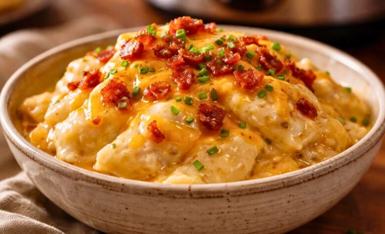 Crockpot Pierogi Casserole Recipe