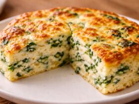 Crustless Cottage Cheese Breakfast Quiche Recipe