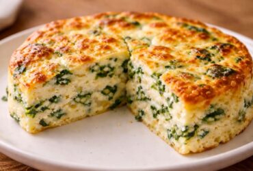 Crustless Cottage Cheese Breakfast Quiche Recipe
