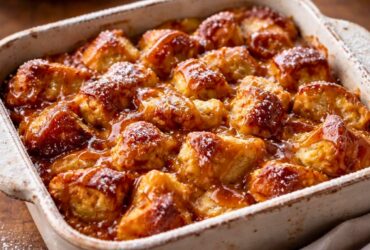 Doughnut Bread Pudding Recipe