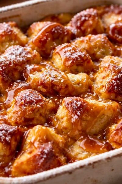 Doughnut Bread Pudding Recipe