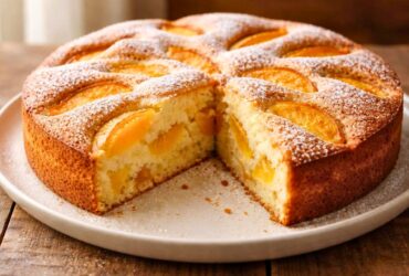 Easy Russian Peach Cake Recipe