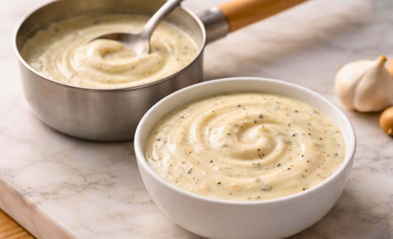 Garlic White Pizza Sauce Recipe