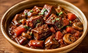 Hairy Bikers Beef Bourguignon Recipe