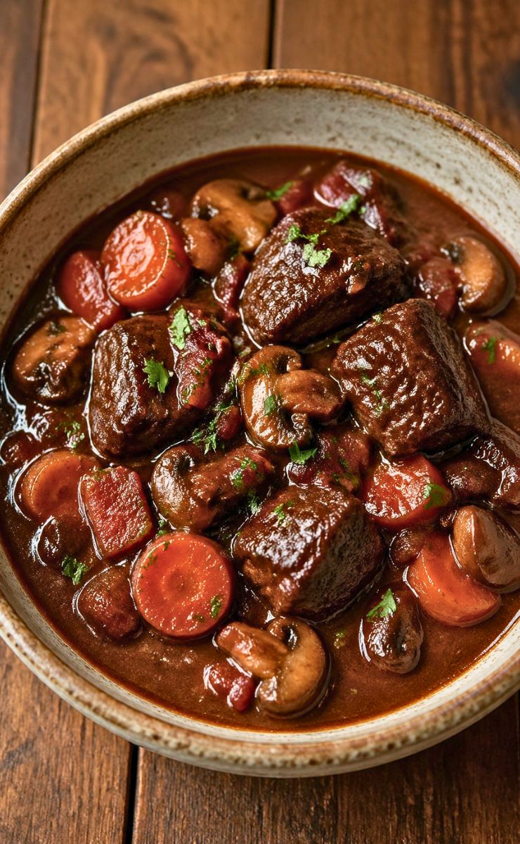 Hairy Bikers Beef Bourguignon Recipe