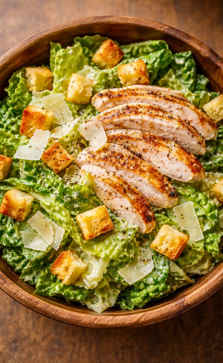 Hairy Bikers Caesar Salad Recipe