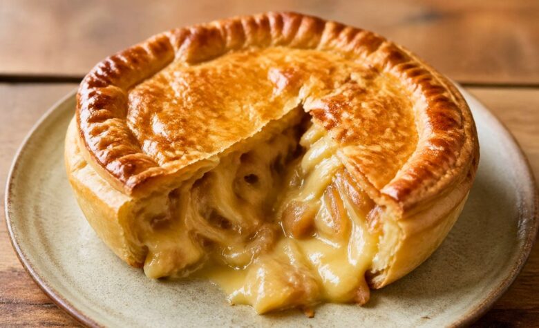 Hairy Bikers Cheese and Onion Pie Recipe