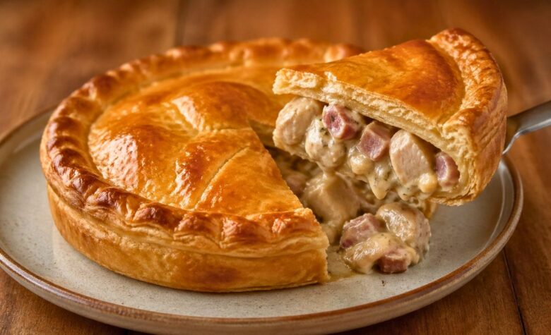 Hairy Bikers Chicken and Ham Pie Recipe