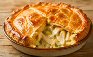 Hairy Bikers Chicken and Leek Pie Recipe