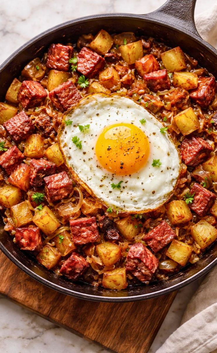 Hairy Bikers Corned Beef Hash Recipe