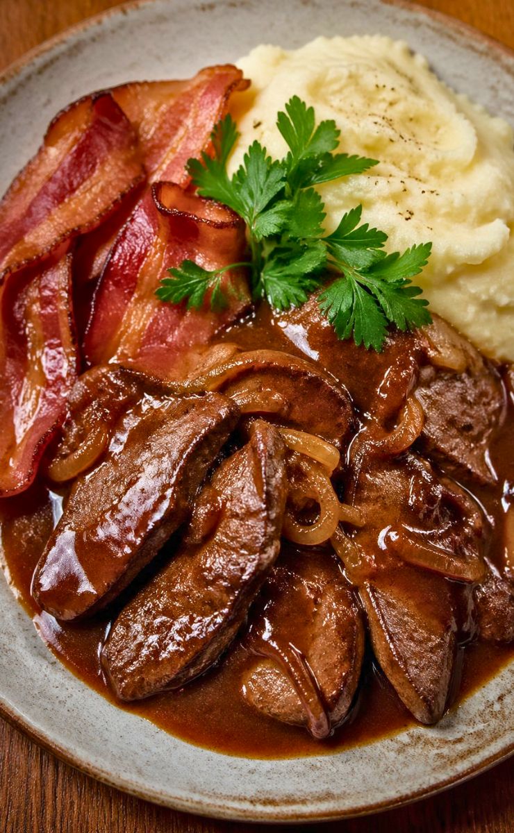 Hairy Bikers Liver and Bacon Recipe