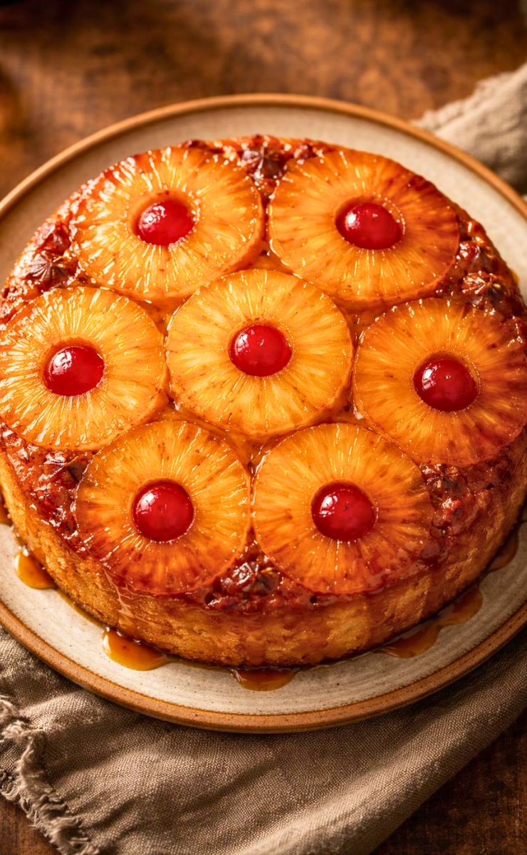 Hairy Bikers Pineapple Upside Down Cake Recipe