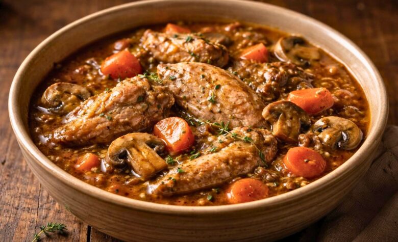 Hairy Bikers Slow Cooker Pheasant Casserole Recipe