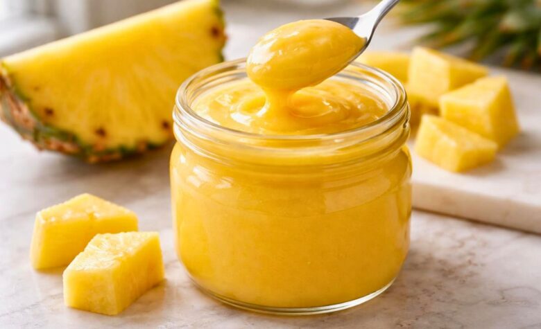 Homemade Pineapple Curd Recipe