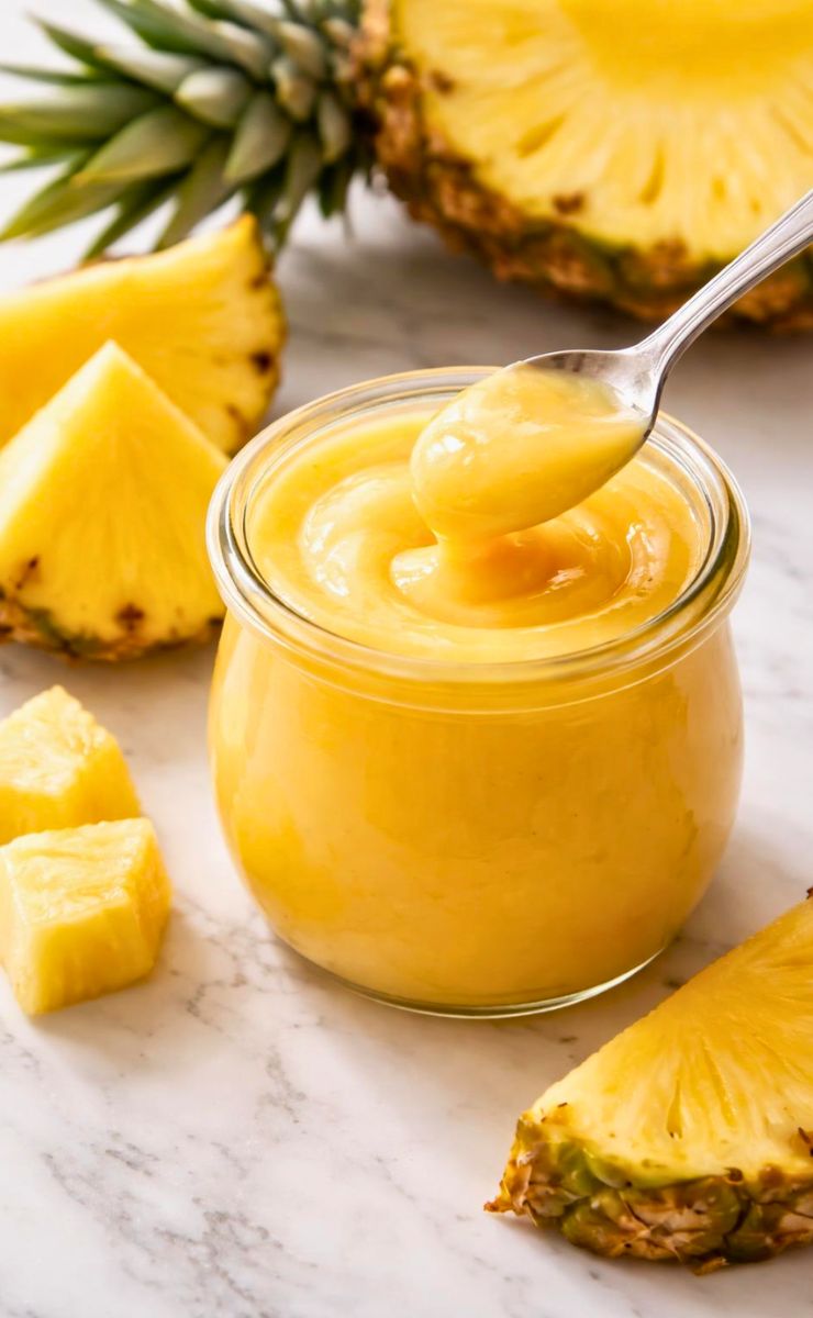 Homemade Pineapple Curd Recipe