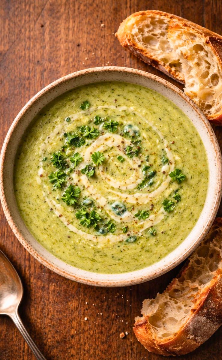 Jamie Oliver Broccoli and Stilton Soup Recipe
