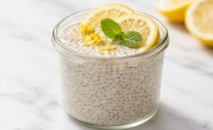 Lemon Chia Seed Pudding Recipe