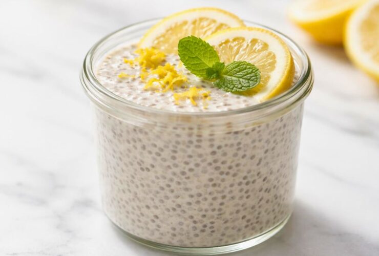 Lemon Chia Seed Pudding Recipe