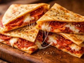 Pepperoni Pizza Quesadillas Recipe