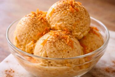 Spiced Carrot Ice Cream Recipe