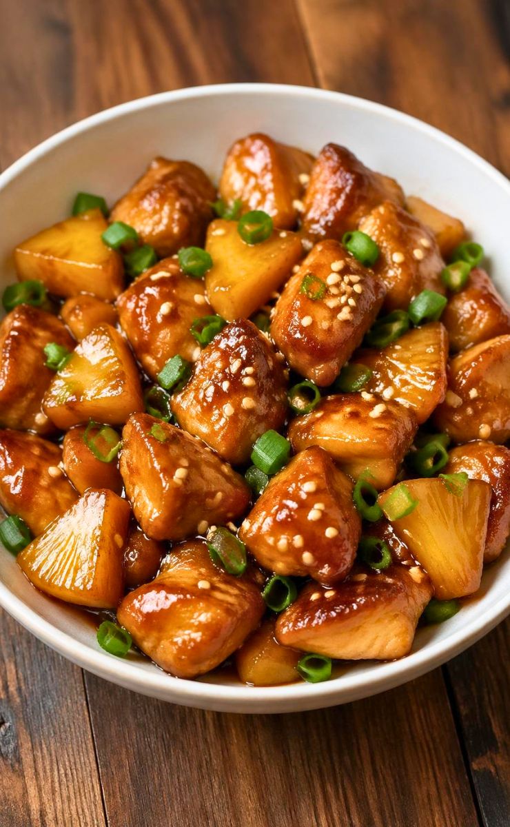 Brown Sugar Pineapple Chicken Recipe