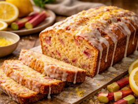 Classic Lemon Rhubarb Bread Recipe