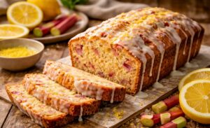 Classic Lemon Rhubarb Bread Recipe