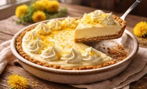 Dandelion Cream Pie Recipe
