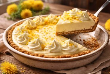 Dandelion Cream Pie Recipe