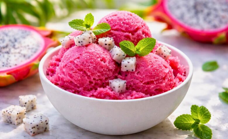 Dragon Fruit Sorbet Recipe