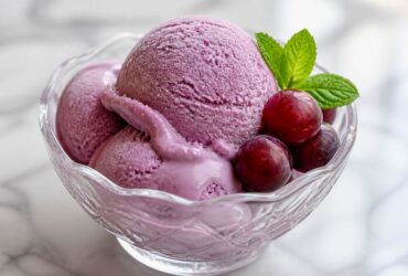 Grape Juice Ice Cream Recipe
