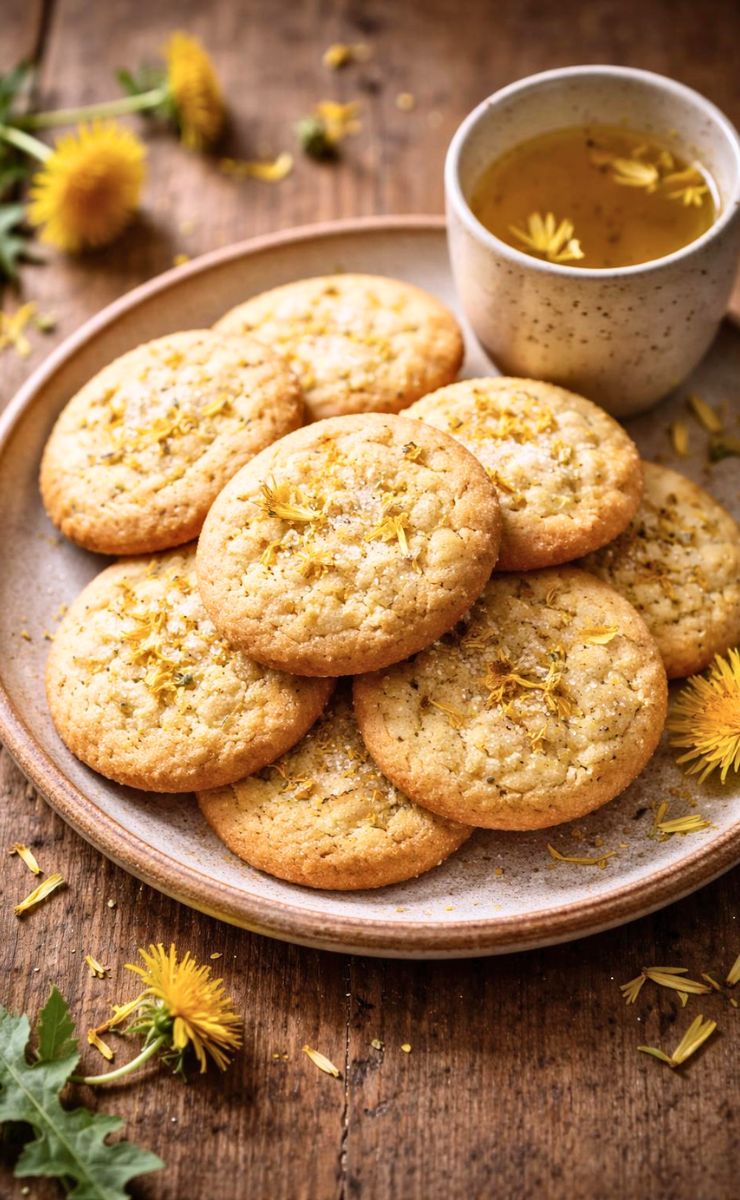 Magical Dandelion Cookies Recipe