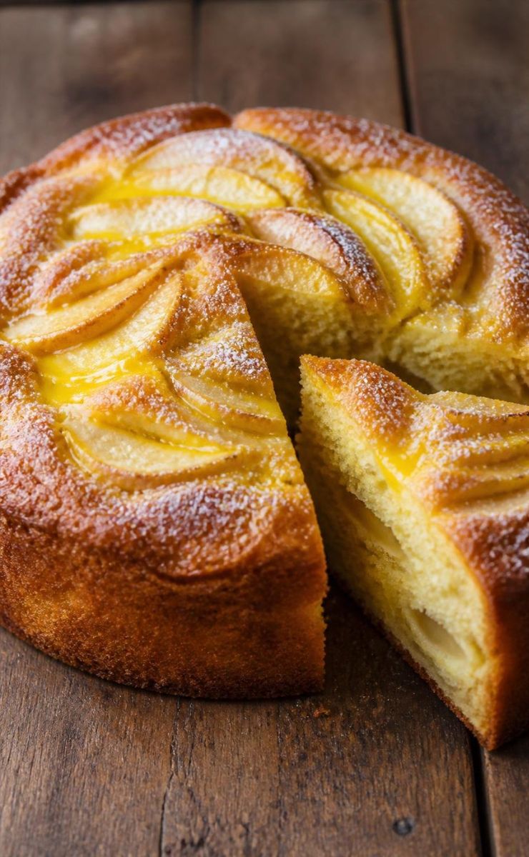 Mary Berry Apple and Lemon Curd Cake Recipe