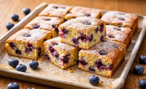 Mary Berry Blueberry Traybake Recipe