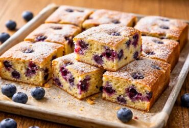 Mary Berry Blueberry Traybake Recipe